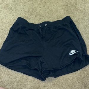 Nike womens black shorts